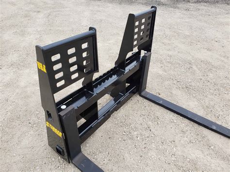 homemade skid steer pallet forks|pallet forks skid steer mount.